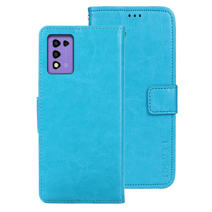 IDEWEI For ZTE Libero 5G III Phone Wallet Cover Stand PU Leather Full Protection Phone Case