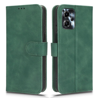 For Motorola Moto G13 4G / G23 4G / G53 5G PU Leather Phone Case Stand Skin-touch Feeling Flip Wallet Cover