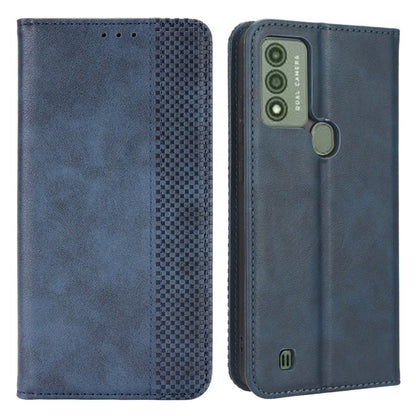 For Wiko Voix U616AT Retro PU Leather Phone Case Magnetic Absorption Stand Wallet Cover