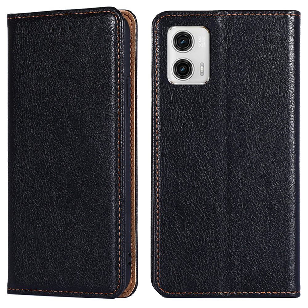 For Motorola Moto G73 5G PU Leather Wallet Phone Case Magnetic Auto-closing Stand Cover