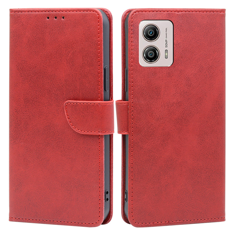 For Motorola Moto G53 5G / G13 4G / G23 4G PU Leather Wallet Phone Case Magnetic Clasp Stand Cover