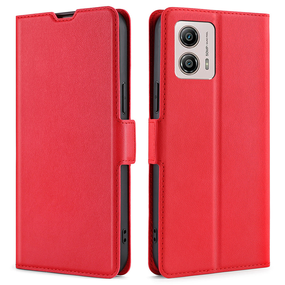 For Motorola Moto G53 5G / G23 4G / G13 4G PU Leather Flip Case  Card Slots Book Stand Protection Cover