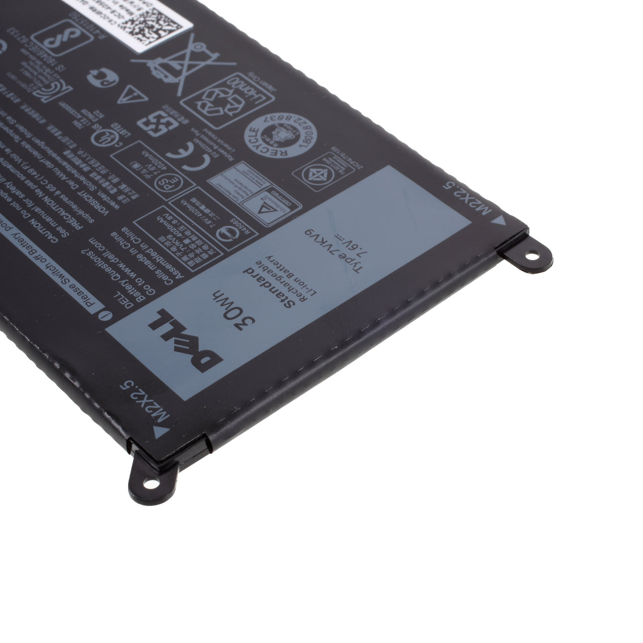 OEM 7.6V 30Wh 4000mAh 7VKV9 Battery Repair Part for Dell Latitude XPS 12 7000 7275 9250