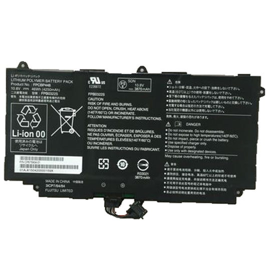 OEM FPCBP448 FPB0322S 10.8V 46WH/4250mAh Battery Repair Part for Fujitsu Q775 Q736 Q737 CP675904-01