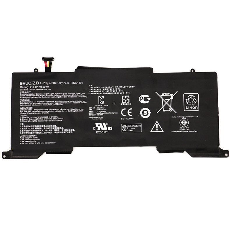 OEM 1.1V 50Wh 4400mAh C32N1301 Battery Repair Part for ASUS ZENBOOK UX31L UX31LA UX31LA-US51T