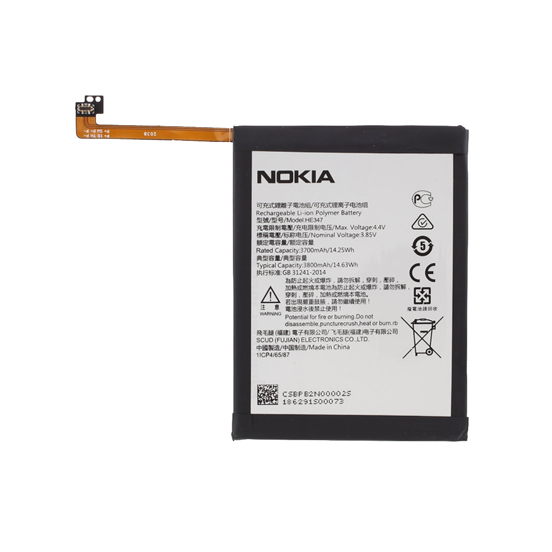 3.85V 3700mAh Battery Replacement (Encode: HE347) for Nokia 7 Plus TA-1062