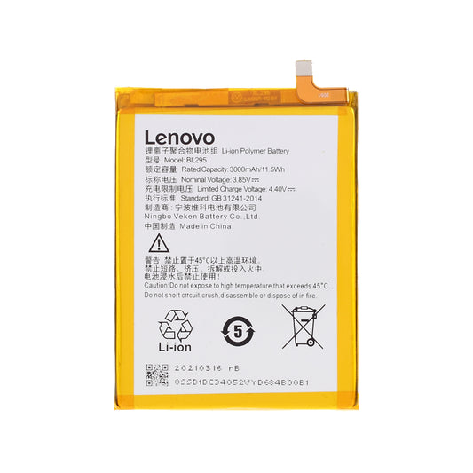 3.85V 3000mAh Battery Replacement (Encode: BL298) for Lenovo L38031/K5S/K9