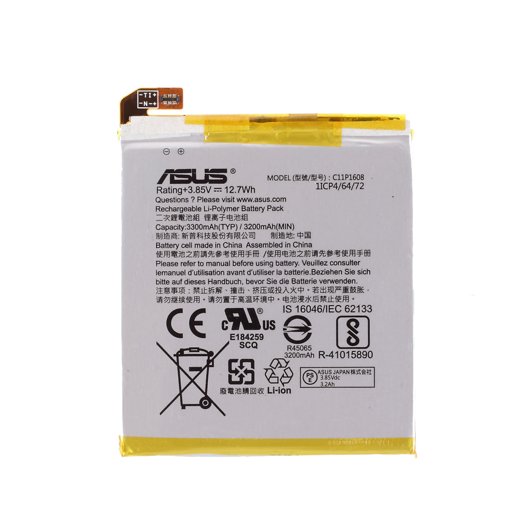 3.85V 3200mAh Battery Replacement (Encode: C11P1608) for Asus Zenfone AR ZS571KL