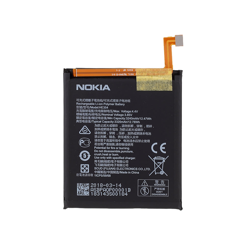 Quality 3.85V 3240mAh Battery Replace Part (Encode: HE354) for Nokia 9