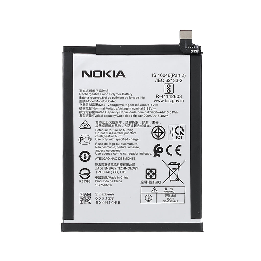 Quality 3.85V 3900mAh Battery Replace Part (Encode: LC-440) for Nokia 5.3