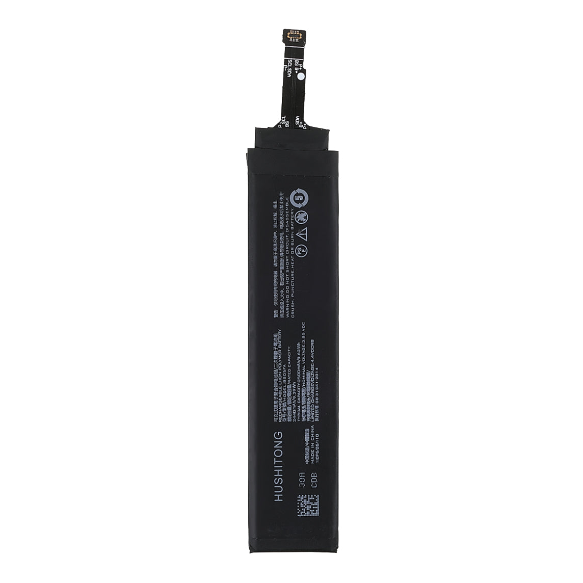 3.85V 2440mAh Battery Replacement (Encode: BSO5FA) (without Logo) for Xiaomi Black Shark 3 Pro