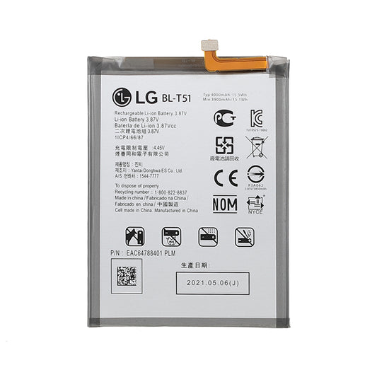 3.85V 3900mAh Battery Replacement (Encode: BL-T51) for LG K42