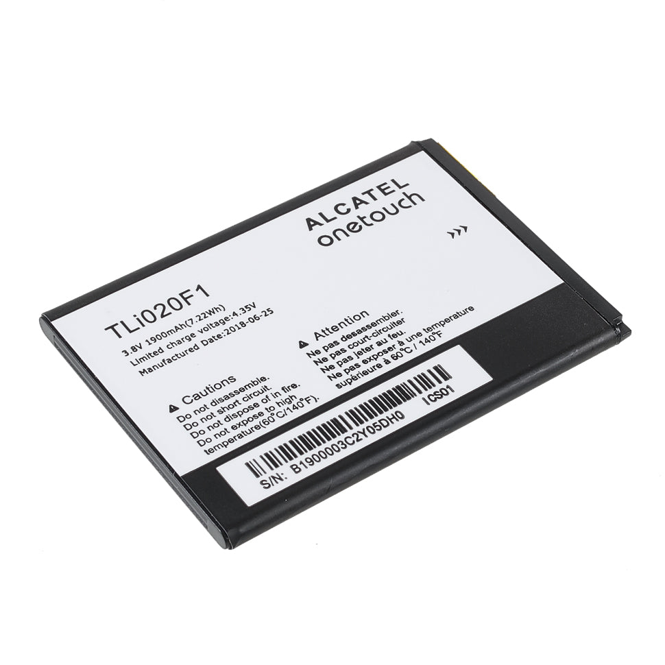 3.85V 1900mAh Battery Replacement (Encode: TLi020F1) (without Logo) for Alcatel OneTouch Pixi 4 (4)