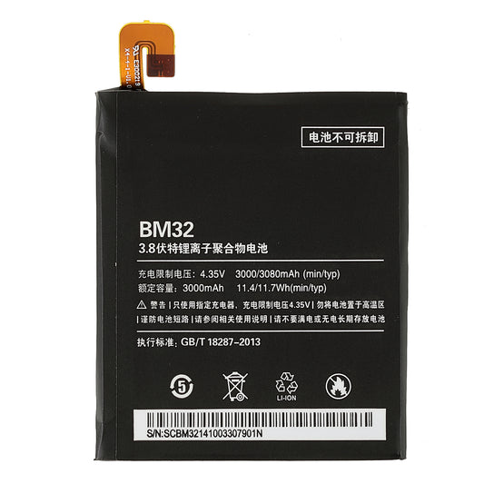 3.85V 3000mAh Battery Replacement (Encode: BM32) (without Logo) for Xiaomi Mi 4