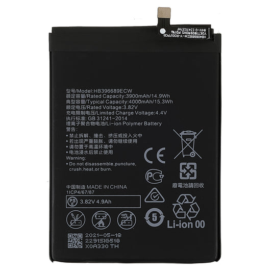 3.85V 3900mAh Battery Replacement (Encode: HB396689ECW) (without Logo) for Huawei Mate 9/Mate 9 Pro/Honor 8C