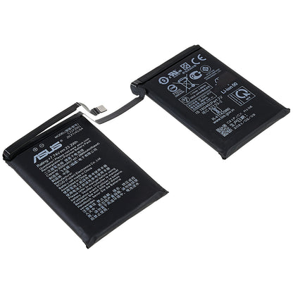 2Pcs / Set 3.87V 2885mAh Phone Battery For Asus ROG Phone 5 / 5s, Battery C21P2001 Replacement Part