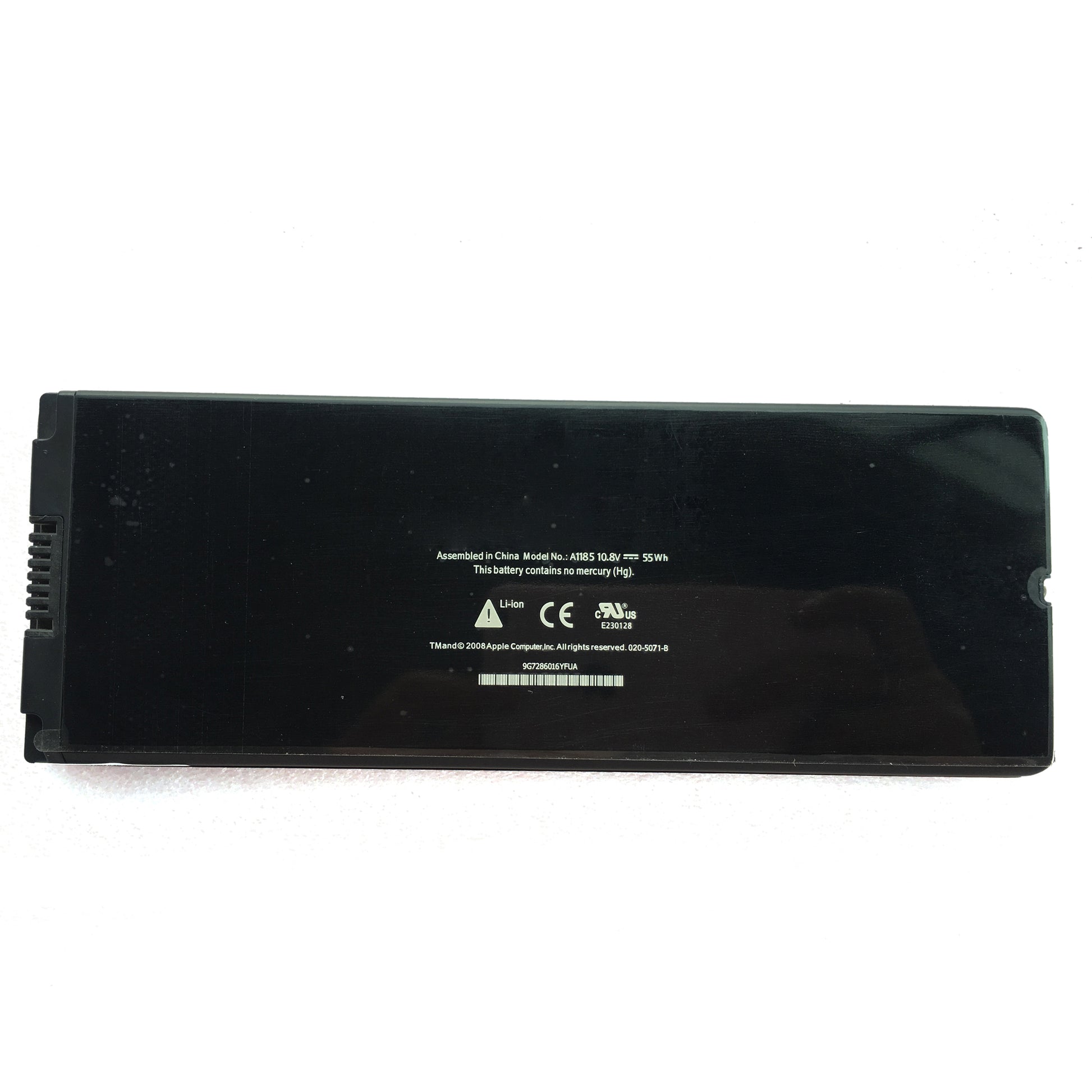 For MacBook 13 inch (2006) A1185 A1181 MA561 10.80V 7500mAh Li-ion Polymer Battery Replacement Part (without Logo)