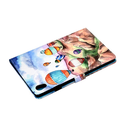 For Lenovo Tab M10 HD Gen 2 TB-X306 Stitching Leather Pattern Printing Tablet Case Card Slots Magnetic Folio Flip Stand Shell Cover with Pencil Holder