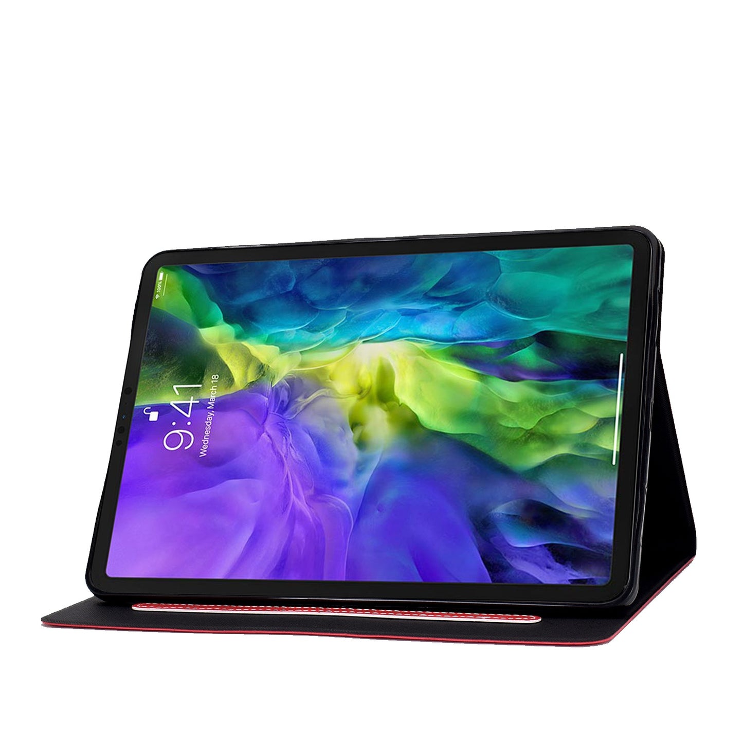 For iPad Pro 11-inch (2018) / (2020) / Air (2020) / (2022) PU Leather Stand Folio Case Card Holder Magnetic Protective Tablet Cover