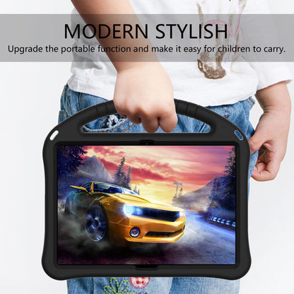 For Lenovo Tab M10 TB-X605F / X505F EVA Tablet Case Drop-proof Kickstand Protective Cover with Handle Grip