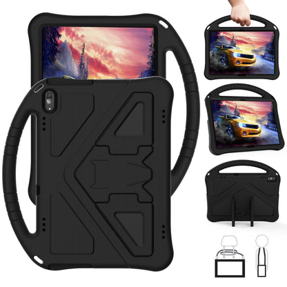 For Lenovo Tab M10 TB-X605F / X505F EVA Tablet Case Drop-proof Kickstand Protective Cover with Handle Grip