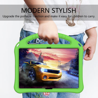 For Lenovo Tab M10 TB-X605F / X505F EVA Tablet Case Drop-proof Kickstand Protective Cover with Handle Grip