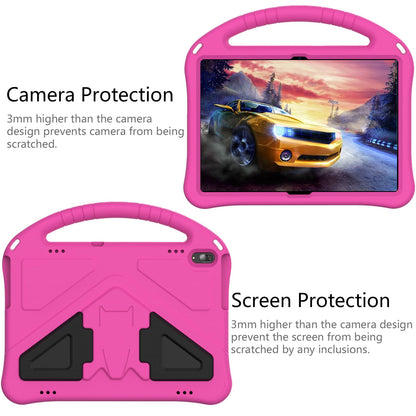 For Lenovo Tab M10 TB-X605F / X505F EVA Tablet Case Drop-proof Kickstand Protective Cover with Handle Grip