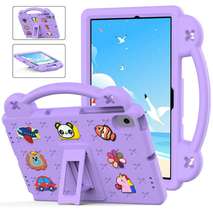 For Samsung Galaxy Tab A8 10.5 (2021) Portable EVA Case Shockproof Tablet Cover Anti-Scratch Case with Kickstand