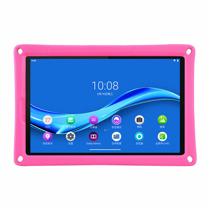 For Lenovo Tab M10 Plus Kickstand Tablet Case Drop-proof EVA + PC Hand Grip Cover with Shoulder Strap