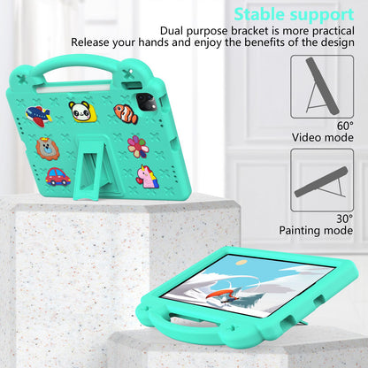 For iPad Pro 11-inch (2021) / (2020) / (2018) / iPad Air (2022) / (2020) Hand Grip EVA Case Shockproof Kickstand Tablet Protective Cover