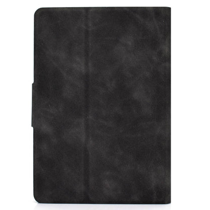 For Amazon Kindle Paperwhite 5 (2021) Solid Color Cowhide Texture PU Leather Stand Cover Card Slots Design Drop-proof Case