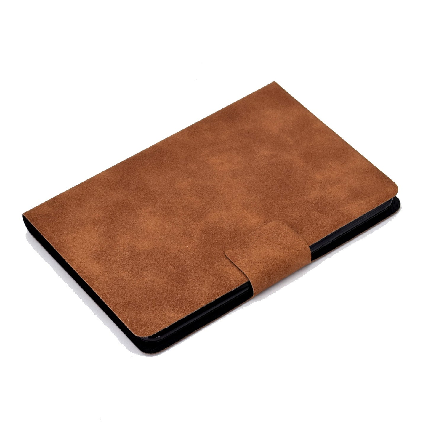 For Amazon Kindle Paperwhite 5 (2021) Solid Color Cowhide Texture PU Leather Stand Cover Card Slots Design Drop-proof Case