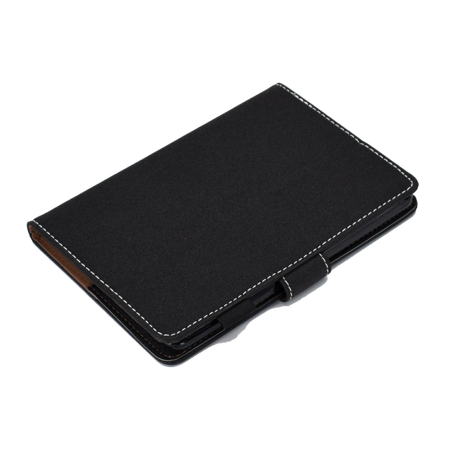 For Amazon Kindle Paperwhite 5 (2021) Solid Color Magnetic Clasp Stand Case PU Leather Shockproof Cover with Card Slots