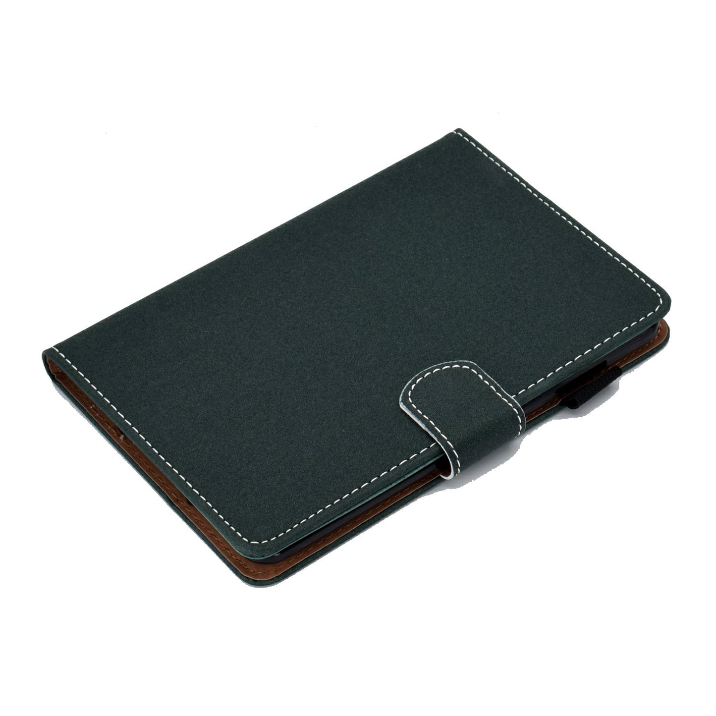 For Amazon Kindle Paperwhite 5 (2021) Solid Color Magnetic Clasp Stand Case PU Leather Shockproof Cover with Card Slots