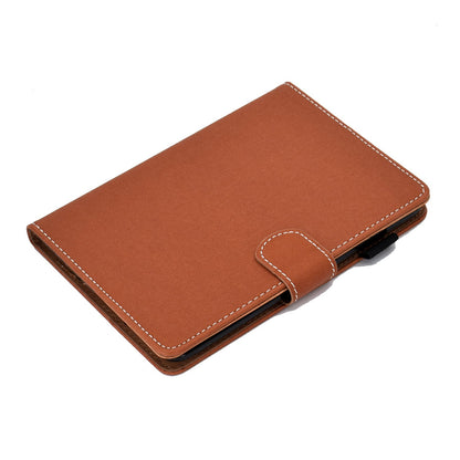 For Amazon Kindle Paperwhite 5 (2021) Solid Color Magnetic Clasp Stand Case PU Leather Shockproof Cover with Card Slots