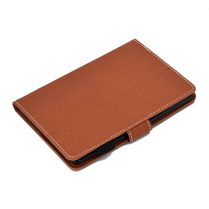 For Amazon Kindle Paperwhite 5 (2021) Solid Color Magnetic Clasp Stand Case PU Leather Shockproof Cover with Card Slots