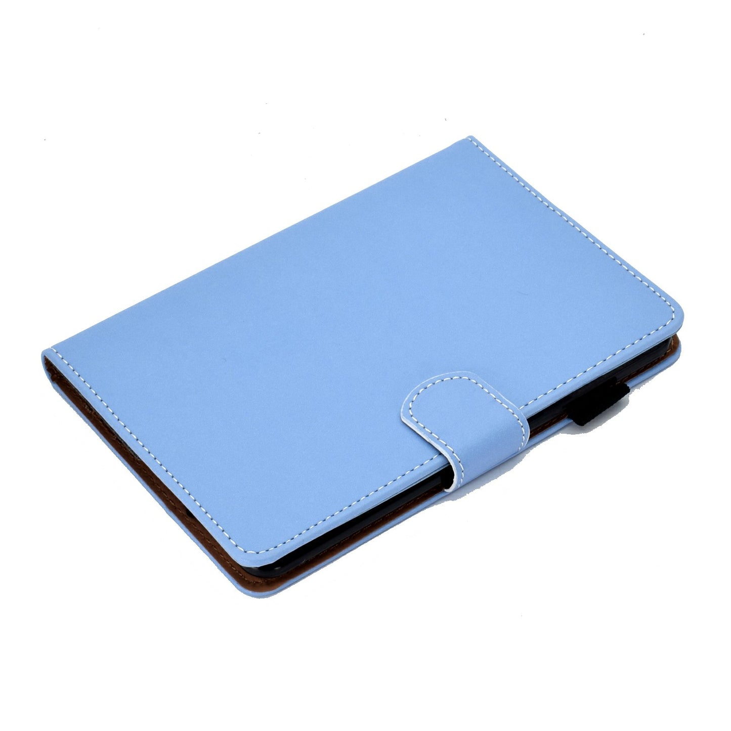 For Amazon Kindle Paperwhite 5 (2021) Solid Color Magnetic Clasp Stand Case PU Leather Shockproof Cover with Card Slots