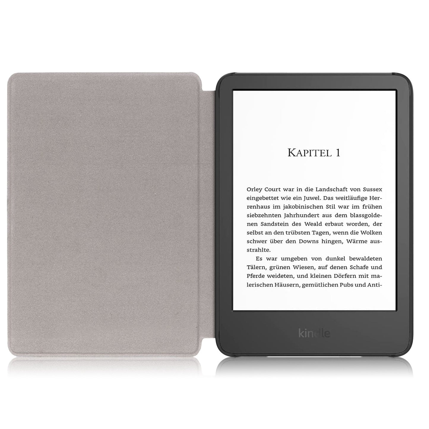 For Amazon Kindle (2022 Release) / Kindle 11th Generation Pattern Printing Tablet Case PU Leather Auto Sleep / Wake Smart Shockproof Protective Cover