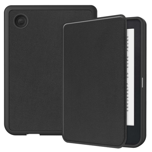 For Kobo Clara 2E PU Leather Leather Smart Wake / Sleep Cover Book Style E-reader Protective Sleeve Case