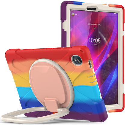 For Lenovo Tab M10 Plus 10.3 inch X606F / 606X / K10 Shockproof Tablet Case Kickstand PC+Silicone Protective Cover