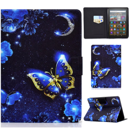 For Amazon Kindle 11th Gen (2022) Folio Flip PU Leather Cover Pattern Printing Card Holder Stand Protective Tablet Case