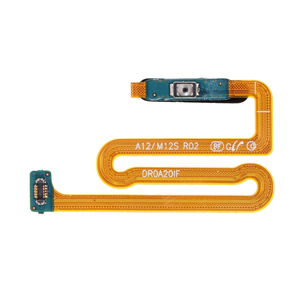 OEM Power Button Fingerprint Identification Flex Cable (with Fingerprint Recognition Function) (without Logo) for Samsung Galaxy A12