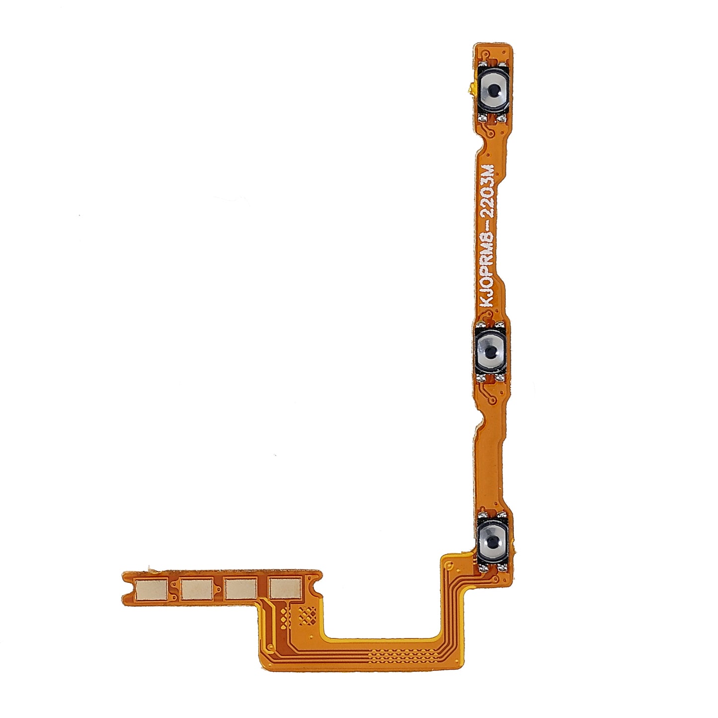 For Realme 8 Power On/Off and Volume Flex Cable Replace Part (without Logo)