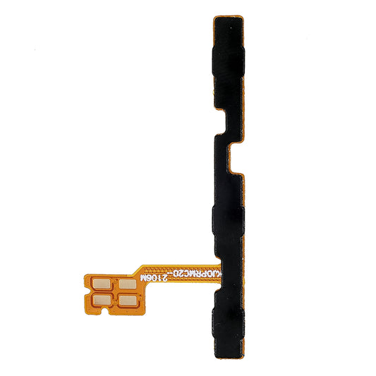 For Realme C20/C21 Power On/Off and Volume Flex Cable Replace Part (without Logo)