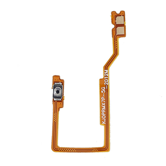 For Realme X7 Pro Power On/Off Flex Cable Replace Part (without Logo)