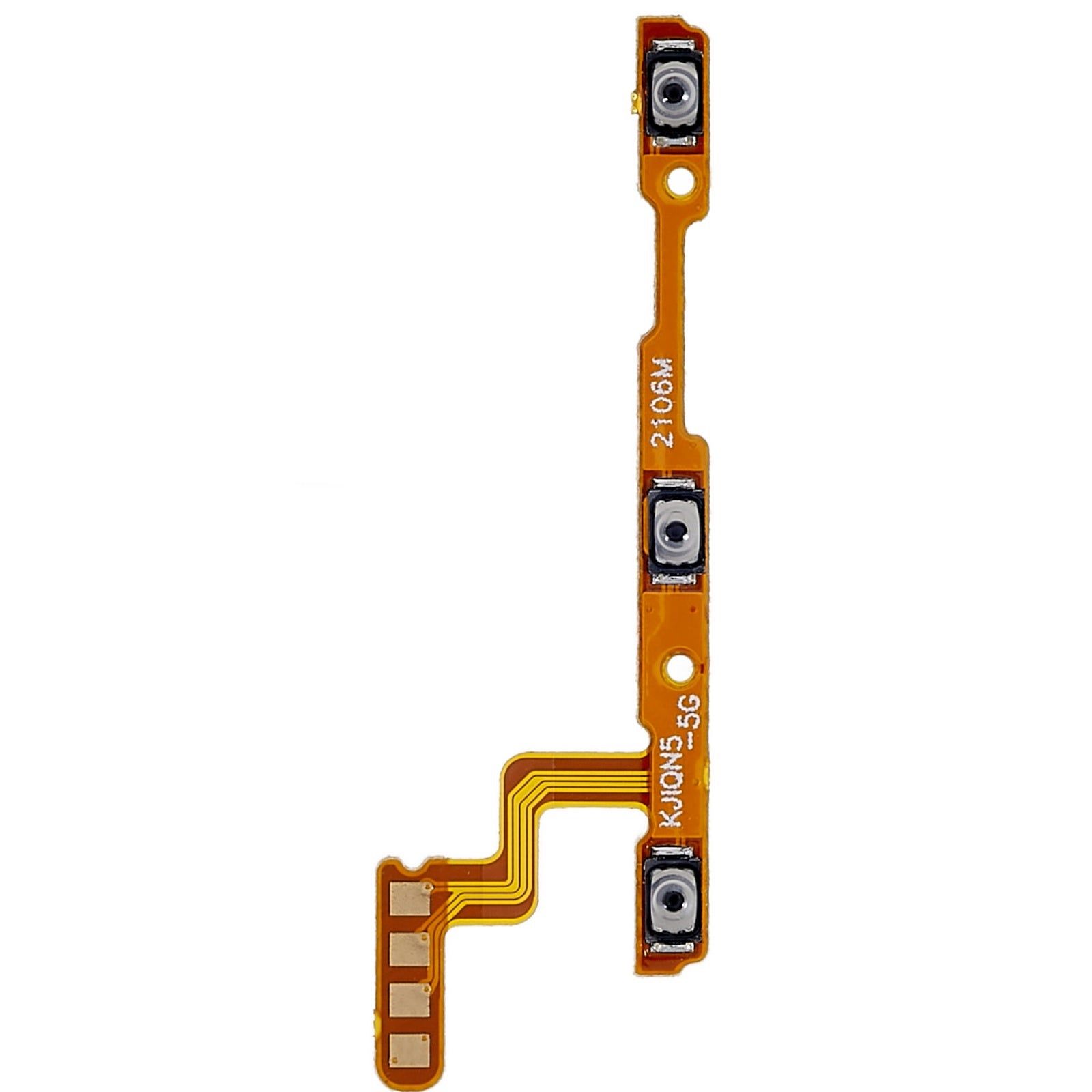 For vivo iQOO Neo5 Power On/Off and Volume Flex Cable Repair Part (without Logo)