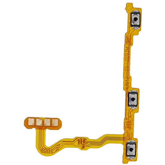 For vivo S12 Power On/Off and Volume Flex Cable Repair Part (without Logo)