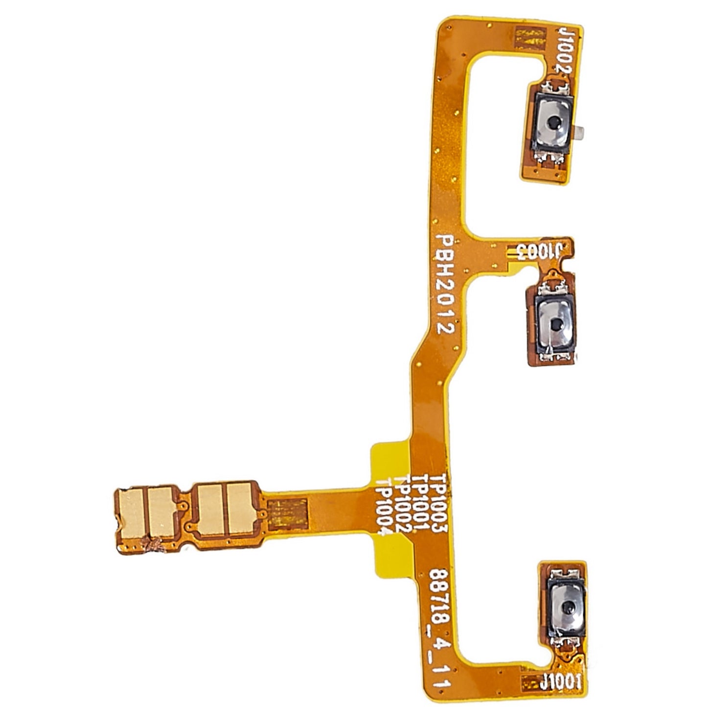 For Motorola Moto G8 Power OEM Power On/Off and Volume Flex Cable Replacement Part (without Logo)