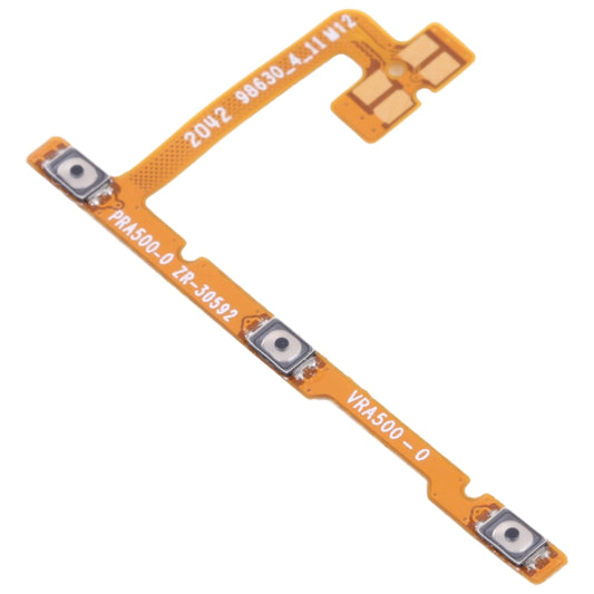 For Realme C11 (2021) Power On/Off and Volume Flex Cable Replacement Part (without Logo)