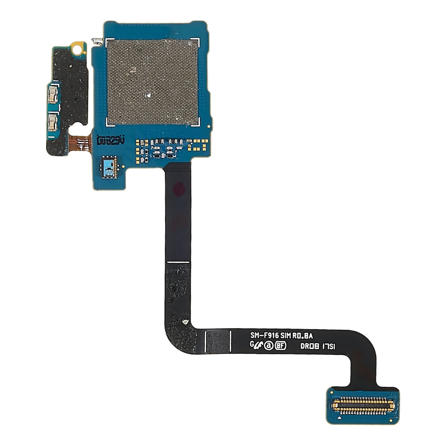 For Samsung Galaxy Z Fold2 5G F916 OEM SIM Card Reader Contact Flex Cable Replacement (without Logo)